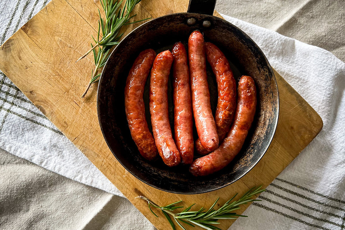 Farmhouse Sausages (pack of 6) The Hosts Pantry