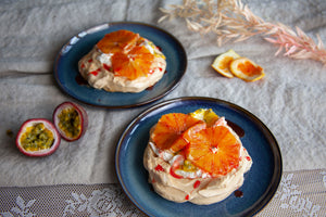 Blood Orange Pavlova