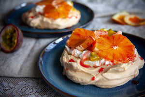 Blood Orange Pavlova