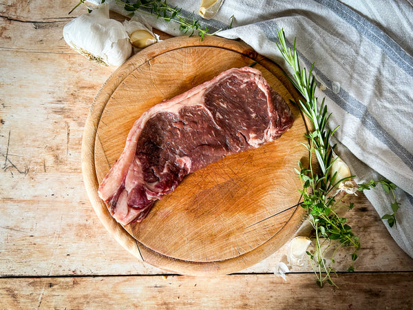 UK Ex-Dairy Sirloin Steaks - No Bone