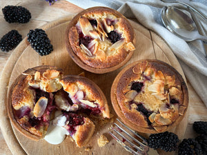 Pre-Made Desserts - Pear & Blackberry Bakewell Tarts