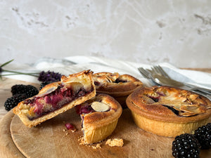 Pre-Made Desserts - Pear & Blackberry Bakewell Tarts