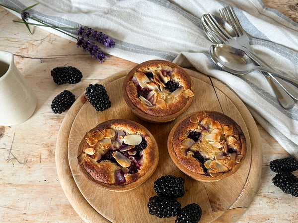 Pre-Made Desserts - Pear & Blackberry Bakewell Tarts