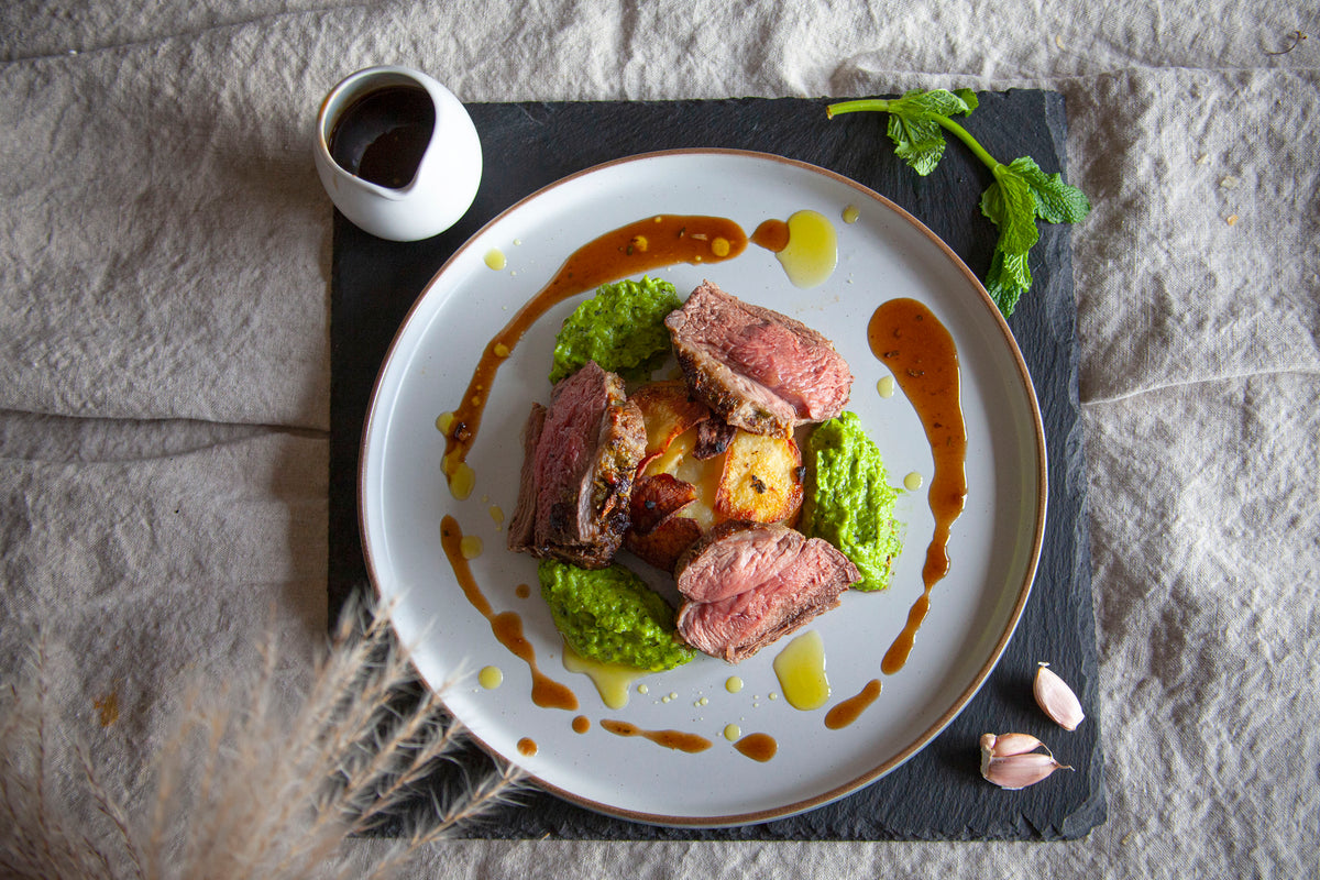 Main - Lamb Rump with Pomme Anna – The Hosts Pantry