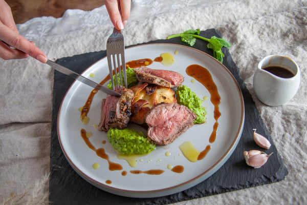 Lamb Rump with Pomme Anna 